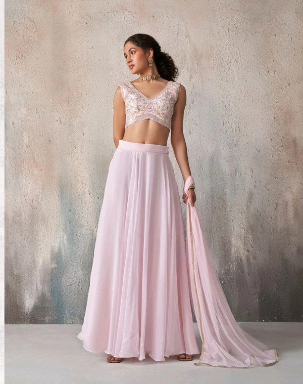Antique Fashion 1 Fully Stitched Lehenga  - XL