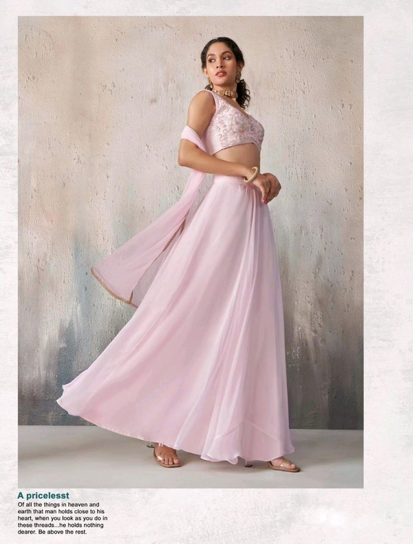 Antique Fashion 1 Fully Stitched Lehenga  - XL