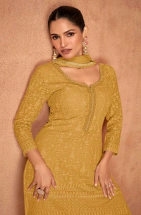 Antique Fashion 1 New Kurti Plazo - XL