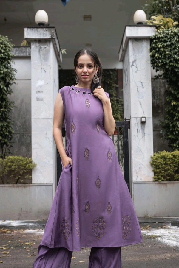 Antique Fashion 1 Kurti Plazo Set Collection  - S, colour 3