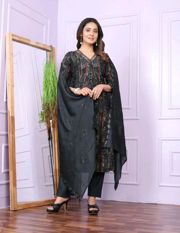 Antique Fashion 1 Kurti Pant Collection  - XL