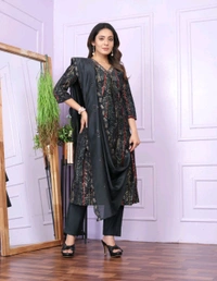 Antique Fashion 1 Kurti Pant Collection  - 2XL
