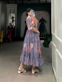 Antique Fashion 1 Beautiful Frock  - colour 4