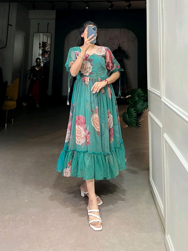 Antique Fashion 1 Beautiful Frock  - colour 11