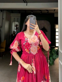 Antique Fashion 1 Beautiful Frock  - colour 12