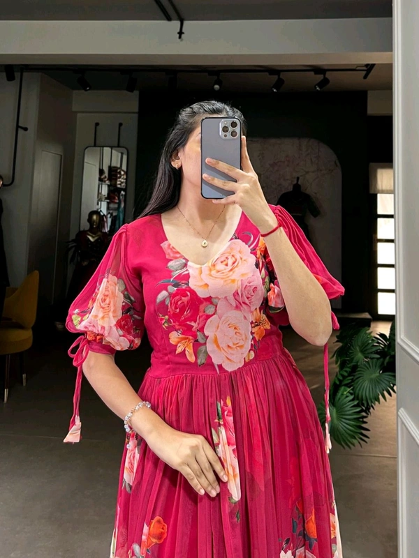 Antique Fashion 1 Beautiful Frock  - colour 12