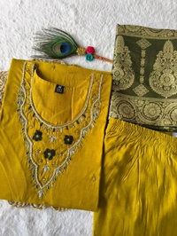 Antique Fashion 1 Kurti Pant Dupatta Collection 2024 - XL