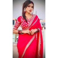 Antique Fashion 1 Beautiful Saree Collection 2024 - colour 1, Unstitched Blouse