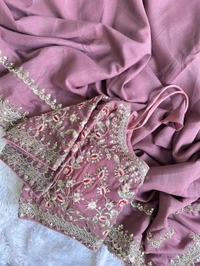 Antique Fashion 1 Beautiful Saree Collection 2024 - colour 5, Unstitched Blouse