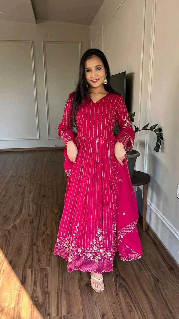 Antique Fashion 1 Launching New Festival Long Gown  Duptta - XL, colour 1