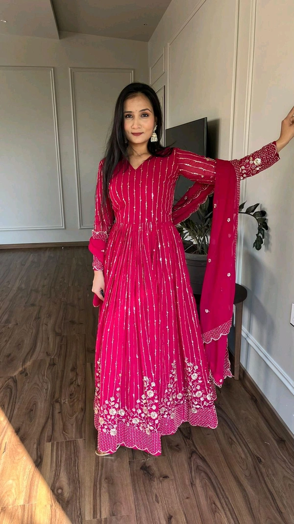 Antique Fashion 1 Launching New Festival Long Gown  Duptta - XL, colour 1