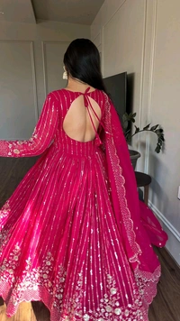 Antique Fashion 1 Launching New Festival Long Gown  Duptta - XL, colour 1