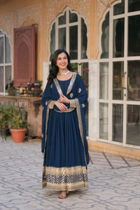 Antique Fashion 1 PREMIUM DESIGNER READYMADE GOWN COLLECTIONS - colour 2, 2XL