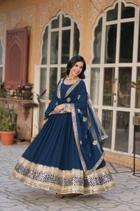 Antique Fashion 1 PREMIUM DESIGNER READYMADE GOWN COLLECTIONS - colour 2, 2XL