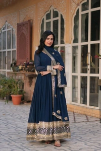 Antique Fashion 1 PREMIUM DESIGNER READYMADE GOWN COLLECTIONS - colour 2, 2XL