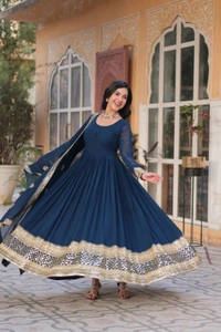 Antique Fashion 1 PREMIUM DESIGNER READYMADE GOWN COLLECTIONS - colour 2, 2XL