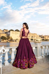 Antique Fashion 1 Lehenga Choli Collection  - colour 1, Unstitched Blouse
