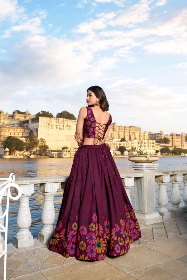Antique Fashion 1 Lehenga Choli Collection  - colour 1, Unstitched Blouse