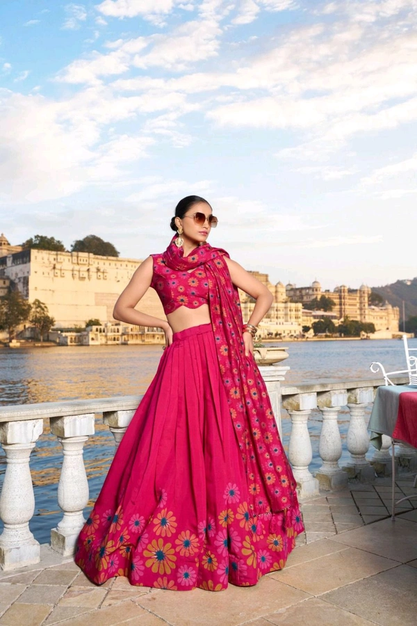 Antique Fashion 1 Lehenga Choli Collection  - colour 2, Unstitched Blouse