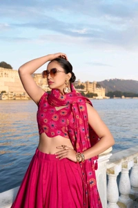 Antique Fashion 1 Lehenga Choli Collection  - colour 2, Unstitched Blouse
