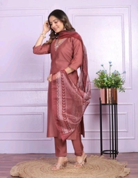 Antique Fashion 1 Designer Kurti Pant Collection  - XL