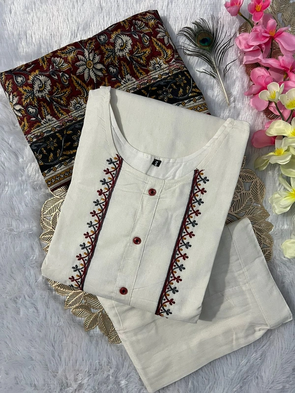 Antique Fashion 1 kurti pant collection  - L