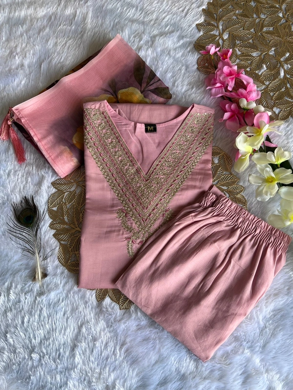 Antique Fashion 1 Designer kurti pant collection  - 2XL