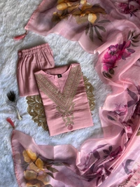 Antique Fashion 1 Designer kurti pant collection  - 2XL