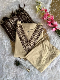 Antique Fashion 1 Designer kurti pant collection  - 3XL
