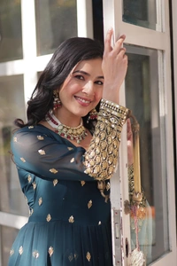 Antique Fashion 1 READYMADE GOWN + DUPPTA COLLECTIONS - M