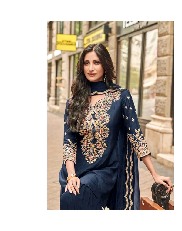 Antique Fashion 1 Designer Kurti plazoo Set  - M