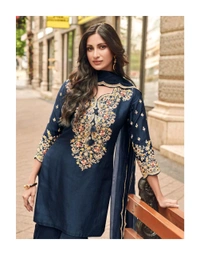 Antique Fashion 1 Designer Kurti plazoo Set  - L