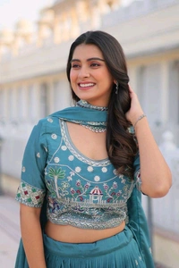 Antique Fashion 1 Designer Lehenga Choli Collection 2025 - colour 1