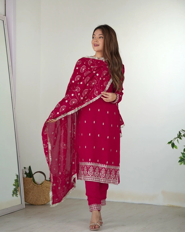 Antique Fashion 1 Kurti Pent Ready to wear  - Xl