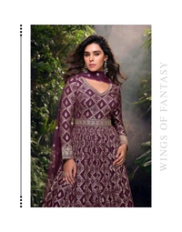 Antique Fashion 1 Anarkali Gown Suit Set Collection  - S