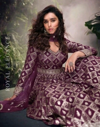 Antique Fashion 1 Anarkali Gown Suit Set Collection  - XL