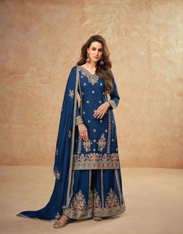 Antique Fashion 1 Kurti Plazo Set Collection  - M, colour 2