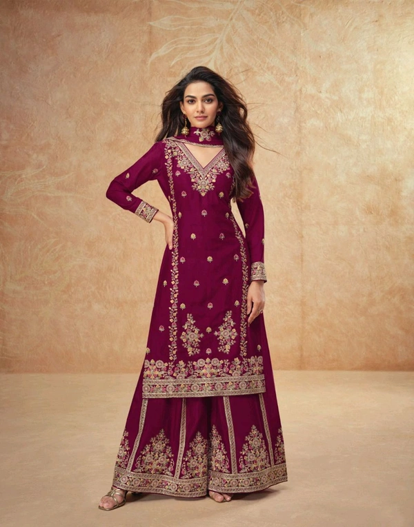 Antique Fashion 1 Kurti Plazo Set Collection  - XL, colour 3