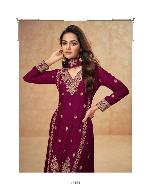 Antique Fashion 1 Kurti Plazo Set Collection  - XL, colour 3