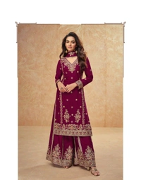 Antique Fashion 1 Kurti Plazo Set Collection  - L, colour 3
