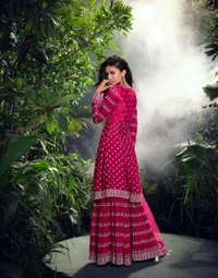 Antique Fashion 1 Plazo Set  - XL