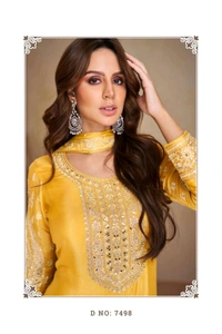 Antique Fashion 1 Designer Kurti Pant Collection  - M