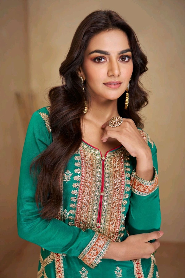 Antique Fashion 1 Designer Kurti Pant Collection  - L