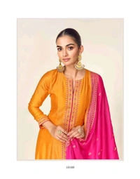 Antique Fashion 1 Designer Anarkali Suit Set  - S, colour 2