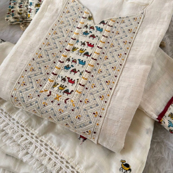 Antique Fashion 1 Kurti Pant Collection  - M