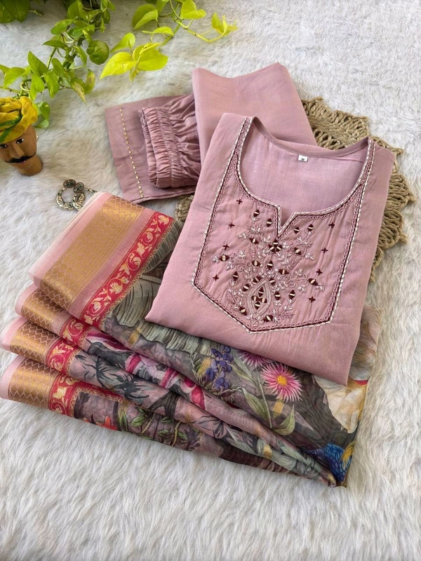 Antique Fashion 1 Kurti Pant Collection  - M