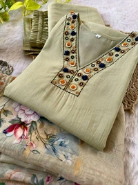 Antique Fashion 1 Designer Kurti Pant Collection  - XL