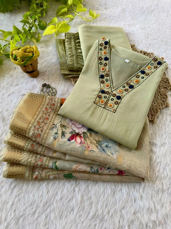 Antique Fashion 1 Designer Kurti Pant Collection  - 2XL