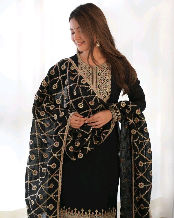 Antique Fashion 1 Designer Kurti Pant Collection - L