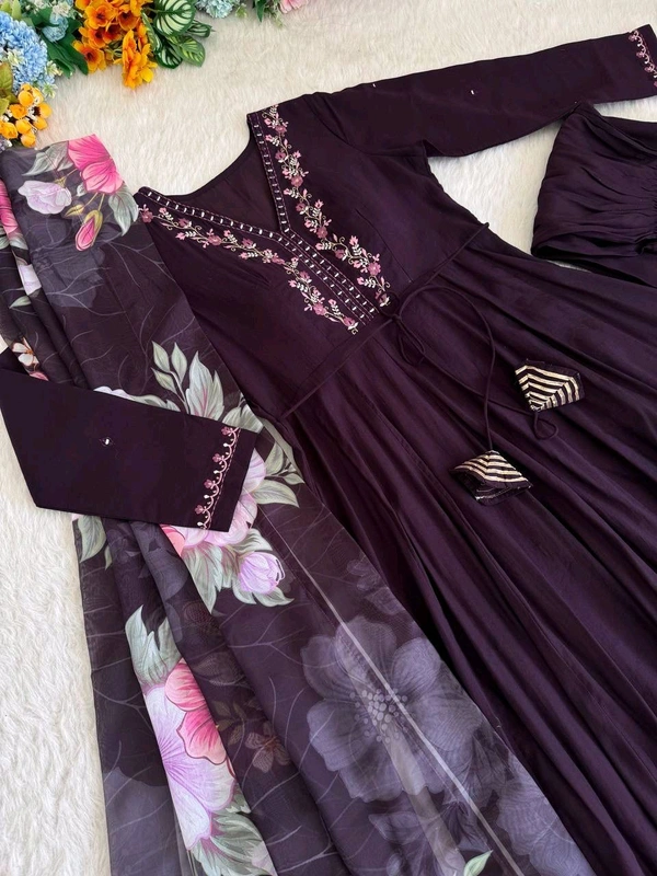 Antique Fashion 1 Kurti Pant Collection  - L